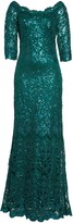 Thumbnail for your product : Tadashi Shoji Sequin Lace Gown