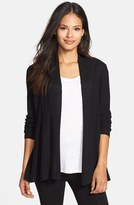 Thumbnail for your product : Eileen Fisher Shaped Wool Cardigan