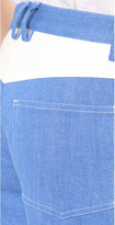 Thumbnail for your product : Dion Lee Line II Denim Shorts