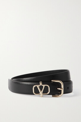 Valentino Vlogo 40 Reversible Toile Iconographe Canvas & Leather Belt -  ShopStyle