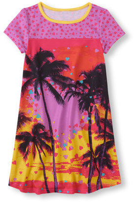 Children's Place Palm trees nightgown