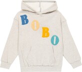 Thumbnail for your product : Bobo Choses Logo cotton hoodie