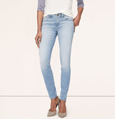 Thumbnail for your product : LOFT Curvy Super Skinny Jeans in Kinetic Blue Wash