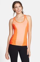 Thumbnail for your product : Zella 'Run' Ruched Racerback Tank