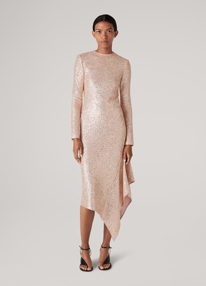 st john sequin dress