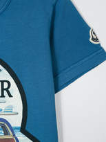 Thumbnail for your product : Moncler Kids logo print T-shirt