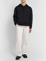 Thumbnail for your product : Acne Studios Logo-Appliquéd Fleece-Back Cotton-Jersey Hoodie