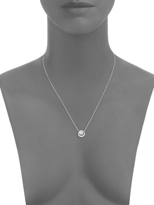 Hearts On Fire Optima Diamond & 18K White Gold Pendant Necklace