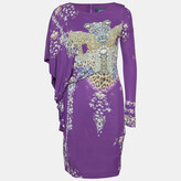 Class Purple Floral Printed Jersey 