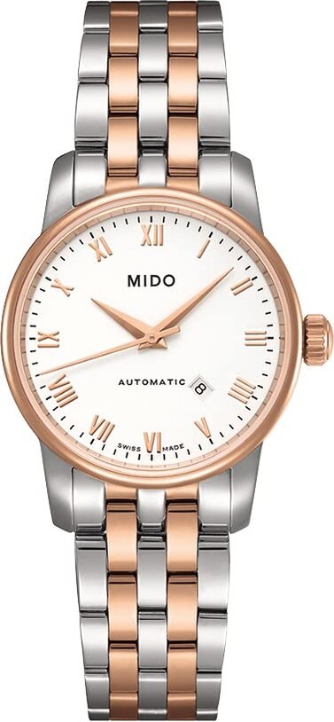 MIDO Baroncelli - Swiss Automatic Watch for Women - White Dial - Case 29mm - M76009N61