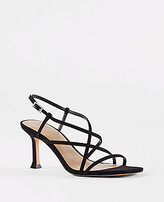 Thumbnail for your product : Ann Taylor Strappy Suede Sandals