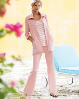 Thumbnail for your product : Joan Vass Cotton Interlock Pants, Women's