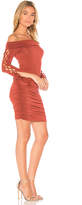 Thumbnail for your product : Krisa Lace Up Dress