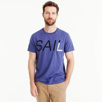 J.Crew Mercantile Broken-in T-shirt in sail graphic