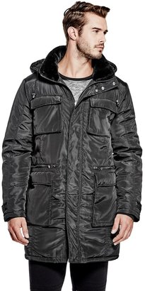 GUESS Men's Stein Hooded Parka