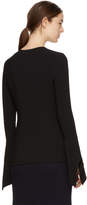 Thumbnail for your product : Victoria Beckham Black Flare Sleeve Blouse