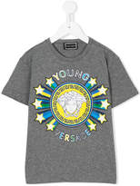 Thumbnail for your product : Versace starry logo print T-shirt