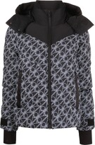 Thumbnail for your product : Moose Knuckles Green Point printed puffer jacket