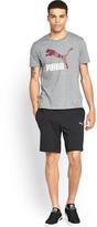 Thumbnail for your product : Puma Mens Sports Casual Fleece Shorts - Black