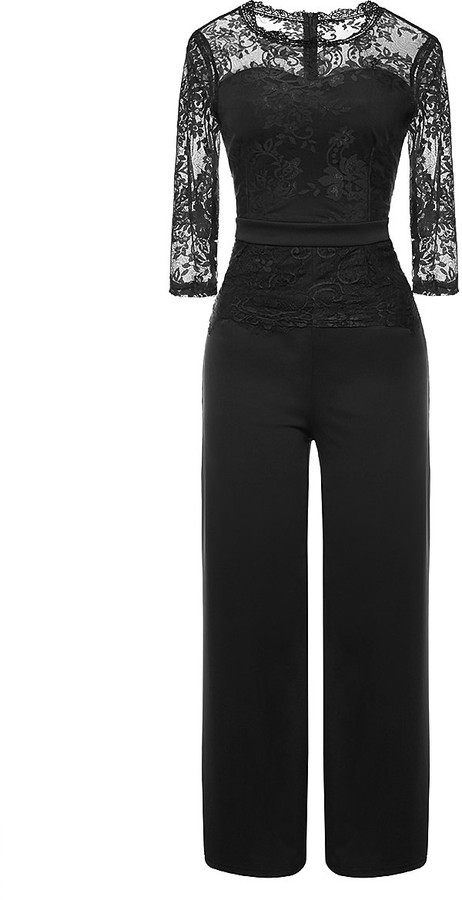 black elegant jumpsuits