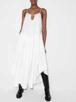 Thumbnail for your product : KHAITE Norelle flared dress