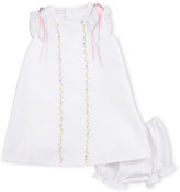 Thumbnail for your product : Luli & Me Sleeveless Embroidered Pique Dress, White, Size 3-18 Months