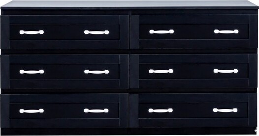 clihome CLIHOME6DrawersModernSideStorageCabinetWithMetalHandleStorageOrganizerWithWoodChestofDrawers