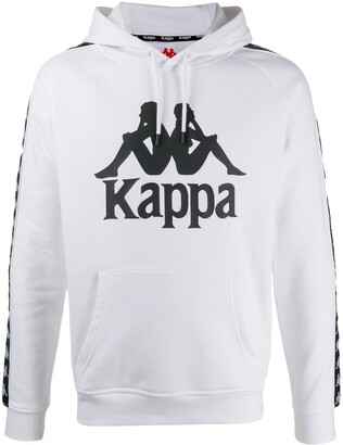 Kappa Logo Print Hoodie - ShopStyle