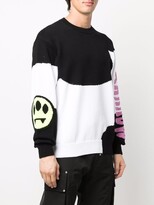 Thumbnail for your product : BARROW Smiley Logo-Knit Jumper