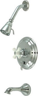 Elements of Design Heritage Dual Function Tub and Shower Faucet with Rough-in Valve