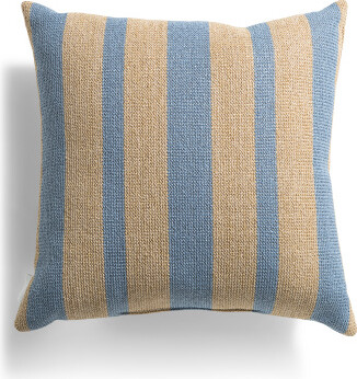 TJMAXX 22X22 Georgia Faux Straw Outdoor Pillow, Polyester