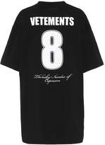 Thumbnail for your product : Vetements Oversized printed cotton T-shirt