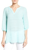 Thumbnail for your product : Chaus Women's Crinkle Split Neck Top