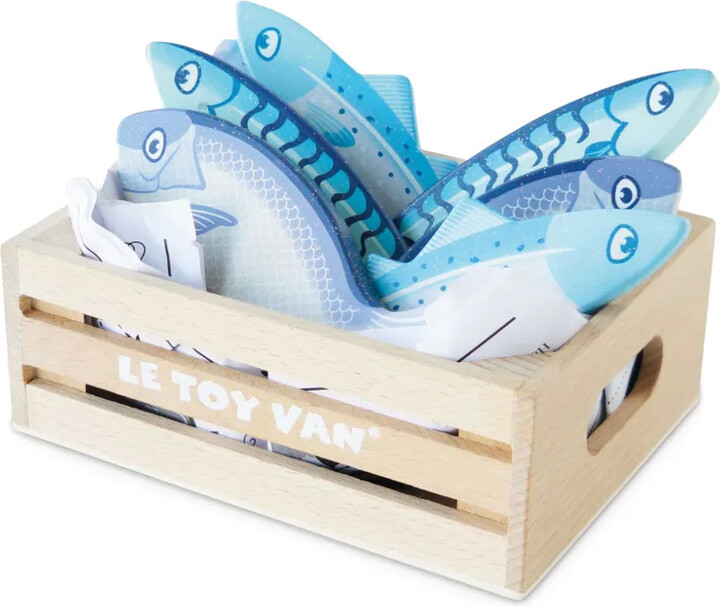 Le Toy Van Market Fish Food Crate toy