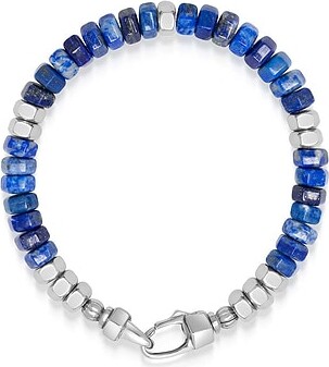 Nialaya Hexagon Beaded Bracelet
