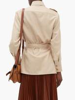 Thumbnail for your product : Giuliva Heritage Collection The Aurora Belted Camel Hair-blend Shirt - Womens - Beige