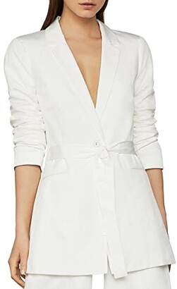 bcbgmaxazria white blazer