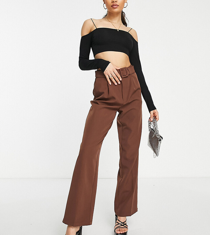 brown suit co ord