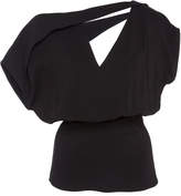Thumbnail for your product : Silvia Tcherassi Alejandrina Fitted Satin Top