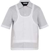Thumbnail for your product : Craig Green Ghost Short Sleeved Cotton Shirt - Mens - White