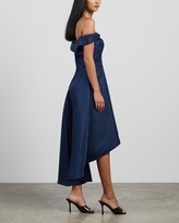 Thumbnail for your product : Chi Chi London Women's Navy Midi Dresses - Amour Dress - Size 10 at The Iconic