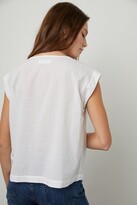 Thumbnail for your product : Velvet by Graham & Spencer Melissa Sleeveless Shirred Top