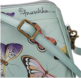 Anuschka Zip Around Travel Organizer - 668 (Butterfly Heaven) Handbags