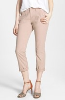 Thumbnail for your product : Jag Jeans 'Andrew Surplus' Stretch Twill Crop Pants (Petite)