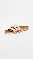 Thumbnail for your product : Free People Crete Footbed Slides