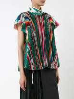 Thumbnail for your product : Sacai pleated top