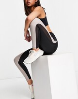 Thumbnail for your product : Calvin Klein Sports 7/8 gym tights in black and atmosphere