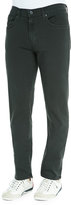Thumbnail for your product : J Brand Jeans Kane Straight-Leg Twill Jeans, Green