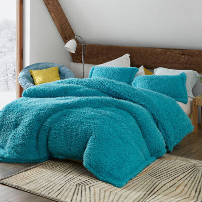 Yo Dreads Aqua Berber Fleece Coma Inducer Oversized Comforter Set