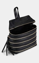 Thumbnail for your product : Kara WOMEN'S MULTI-ZIP SMALL LEATHER BACKPACK - BLACK